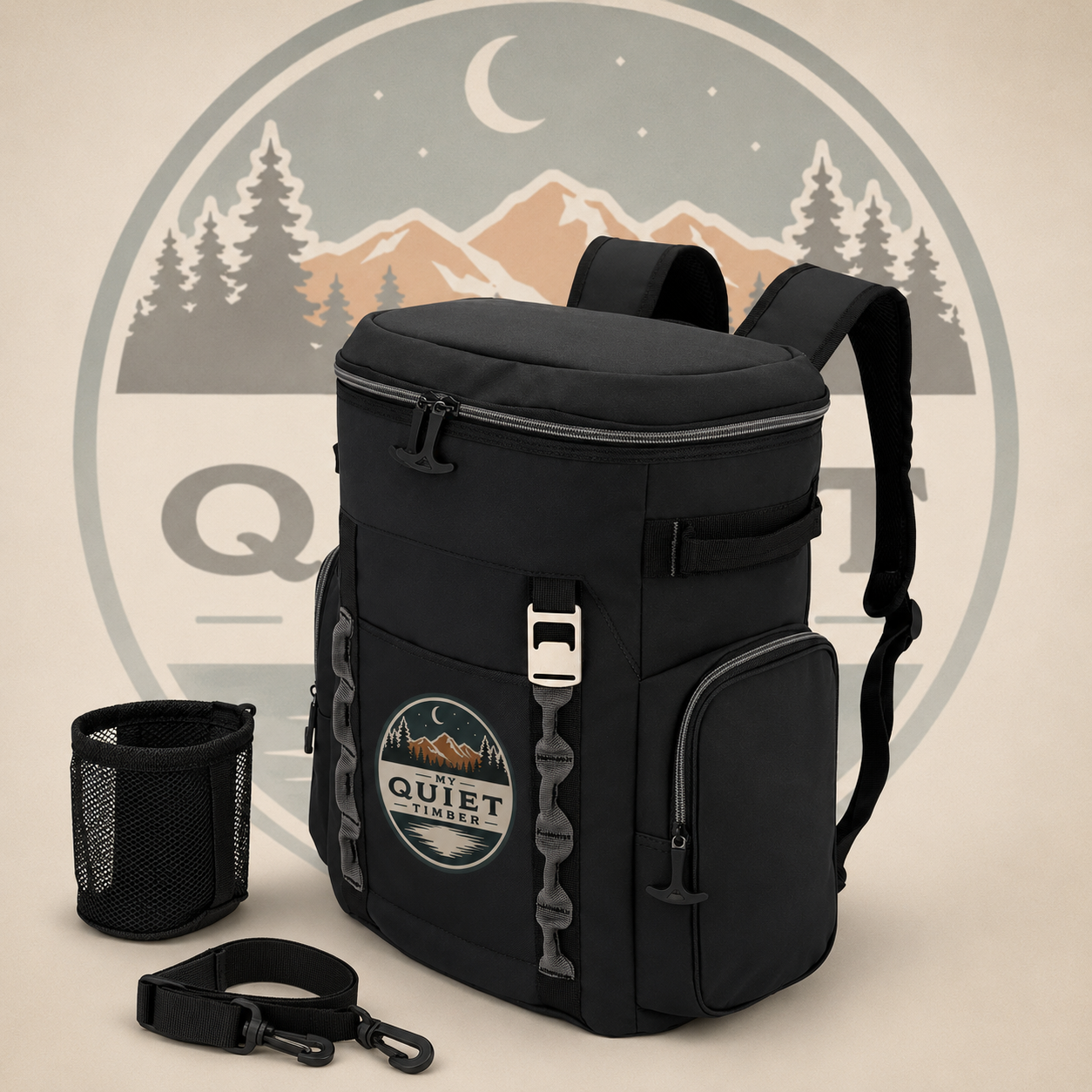 Quiet Timbers Trailpack Cooler Backpack